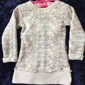 Fun&Fun 3t Sweater Lace Toddler girl dress